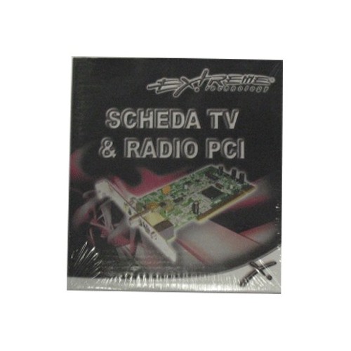 SCHEDA TV TUNER PCI EXTREME TELECOMANDO RADIO