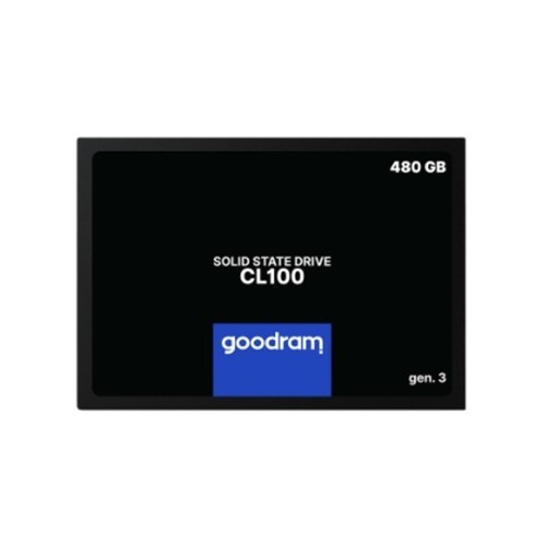 SSD-SOLID STATE DISK 2.5"  480GB SATA3 GOODRAM SSDPR-CL100-480-G3 READ:550MB/S-WRITE:450MB/S