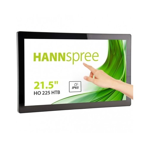 MONITOR OPEN FRAME M-TOUCH HANNSPREE LCD LED 21.5" WIDE HO225HTB 8MS FHD 1920X1080 3000:1 BLACK VGA HDMI USB VESA