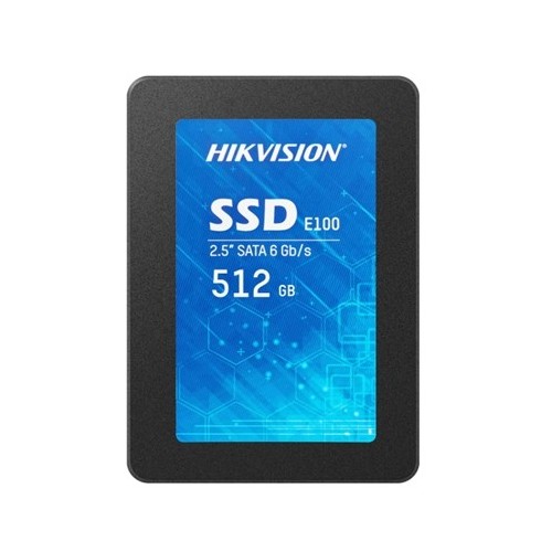 SSD-SOLID STATE DISK 2.5"  512GB SATA3 HIKVISION E100 (HS-SSD-E100 512G) READ:550MB/S-WRITE:480MB/S