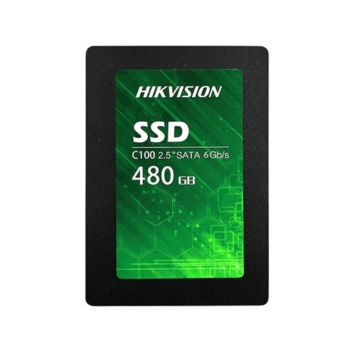 SSD-SOLID STATE DISK 2.5"  480GB SATA3 HIKVISION C100 HS-SSD-C100/480G READ:550MB/S-WRITE:470MB/S