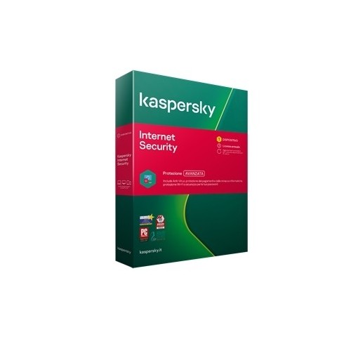 KASPERSKY BOX INTERNET SECURITY 2020 -- 1 DISPOSITIVO (KL1939T5AFS-20SLIM)
