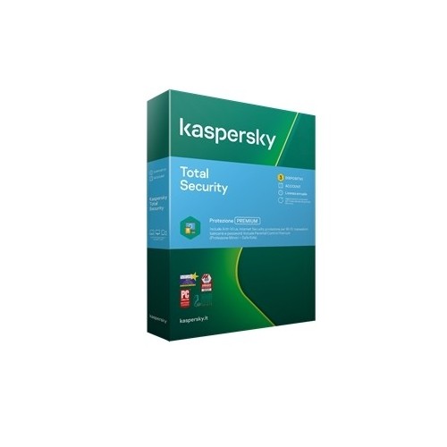 KASPERSKY BOX TOTAL SECURITY 2020 -- 3PC X PC/MAC/ANDROID (KL1949T5CFS-20SLIM)