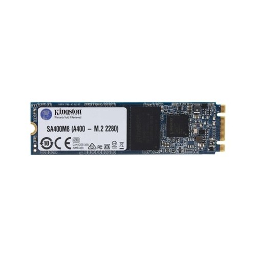 SSD-SOLID STATE DISK M.2(2280) 240GB SATA3 KINGSTON A400M8/240G READ:500MB/S-WRITE:350MB/ S