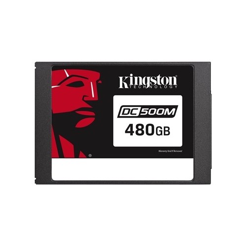 SSD-SOLID STATE DISK 2,5" 480GB SATA3 KINGSTON DATACENTER/ENTERPRISE SEDC500M/480G  READ:555MB/S-WRITE:520MB/ S