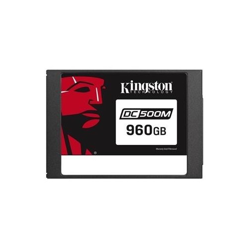 SSD-SOLID STATE DISK 2,5" 960GB SATA3 KINGSTON DATACENTER/ENTERPRISE SEDC500M/960G  READ:555MB/S-WRITE:520MB/ S