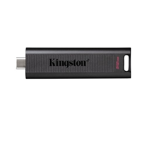 FLASH DRIVE USB-C 512GB KINGSTON DTMAX/512GB "DATATRAVELER MAX" NERO