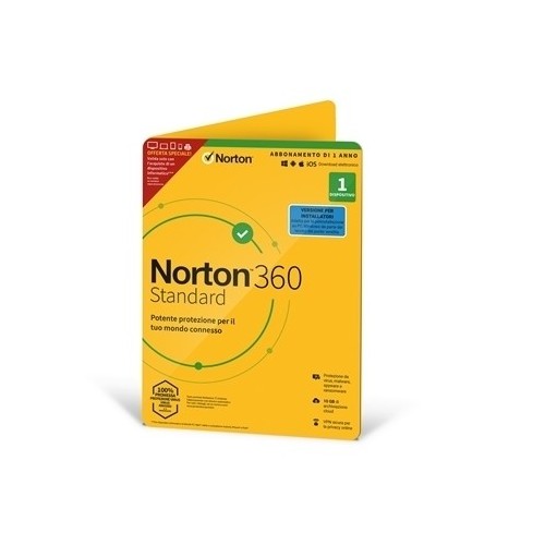 NORTON 360 STANDARD 2020 TECH BENCH BREVI ATTACH -- 1 DISPOSITIVO (21422613) - 25GB BACKUP