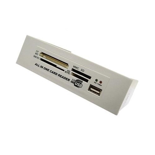 CARD READER INTERNO 5.25" IVORY ALL IN ONE + 1XUSB