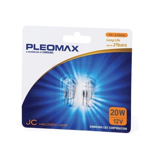 LAMPADA ALOGENA PLEOMAX/SAMSUNG G4 PER FARETTO 20W BLISTER DA 2PZ 8-801790381476