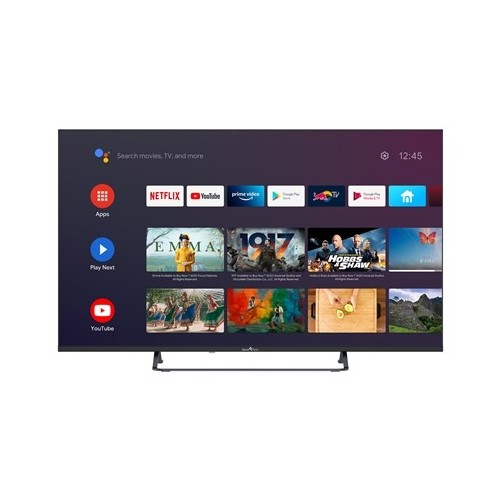 TV LED SMART-TECH 50" FRAME LESS 50UA10V3 SMART-TV 4K ANDROID 9.0 DVB-T2/S2 UHD 3840X2160 BLACK CI SLOT 3XHDMI 2XUSB VESA