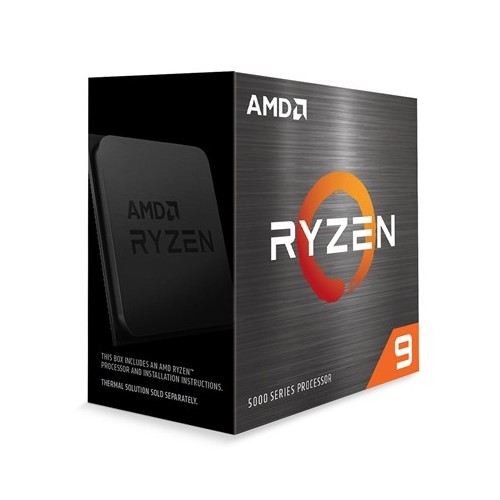 CPU AMD RYZEN 9 5900X 4.8GHZ 12CORE 70MB 100-100000061WOF AM4 105W BOX NO COOLER - GARANZIA 3 ANNI