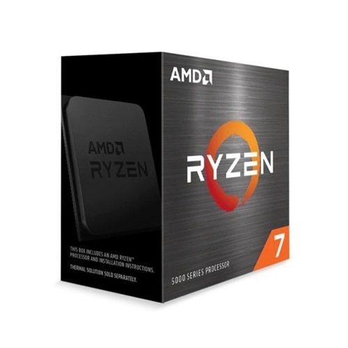 CPU AMD RYZEN 7 5800X 4.7GHZ 8CORE 36MB 100-100000063WOF AM4 105W BOX NO COOLER - GARANZIA 3 ANNI