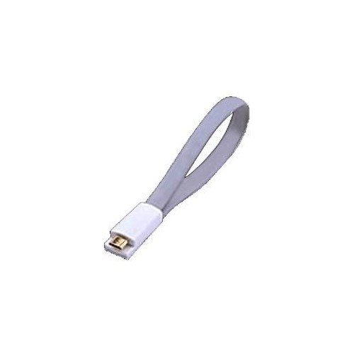 CAVO USB-MICRO USB PER SMARTPHONE E TABLET ATLANTIS P019-UMC-GY-0.2- COLORE GRIGIO 0.2MT- CONTATTI MAGNETICI-EAN: 8026974016...