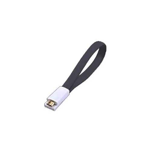 CAVO USB-MICRO USB PER SMARTPHONE E TABLET ATLANTIS P019-UMC-BK-0.2- COLORE NERO 0.2MT- CONTATTI MAGNETICI-EAN: 8026974016849