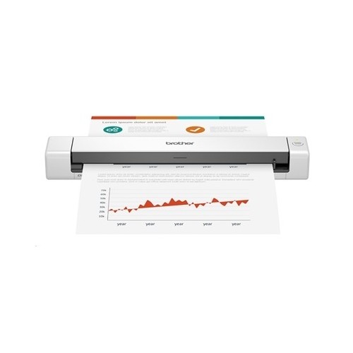 SCANNER BROTHER DS-640 PORTATILE A4 600X600 15PPM AUTOALIMENTATO TRAMITE USB