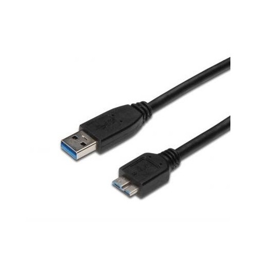 CAVO USB3.0 A-MICRO USB B M/M 1,8MT DIGITUS DK112341 CONNETTORE USB TIPO A MASCHIO/MINI B MASCHIO
