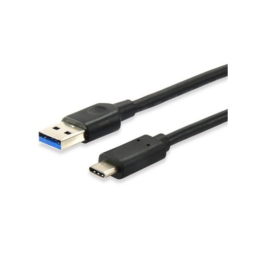 CAVO USB3.0 1MT EQUIP 12834107 NERO -  DA TIPO-C A TIPO-A, M/M, - EAN: 4015867198735