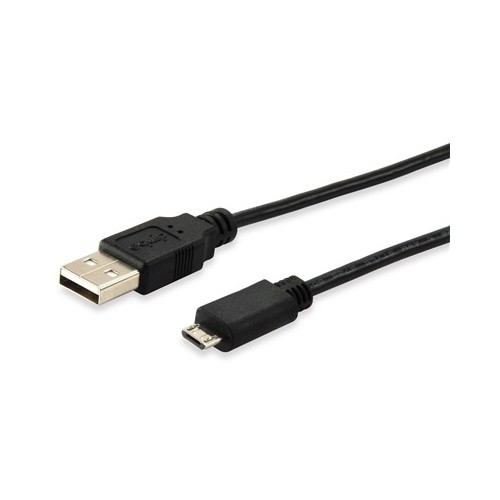 CAVO USB2.0 1MT EQUIP 128594 NERO A-MICRO B M/M- EAN: 4015867173411